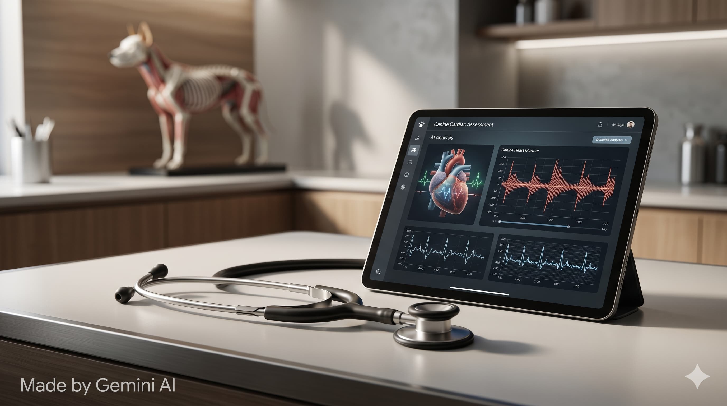AI heart murmur tool for dogs