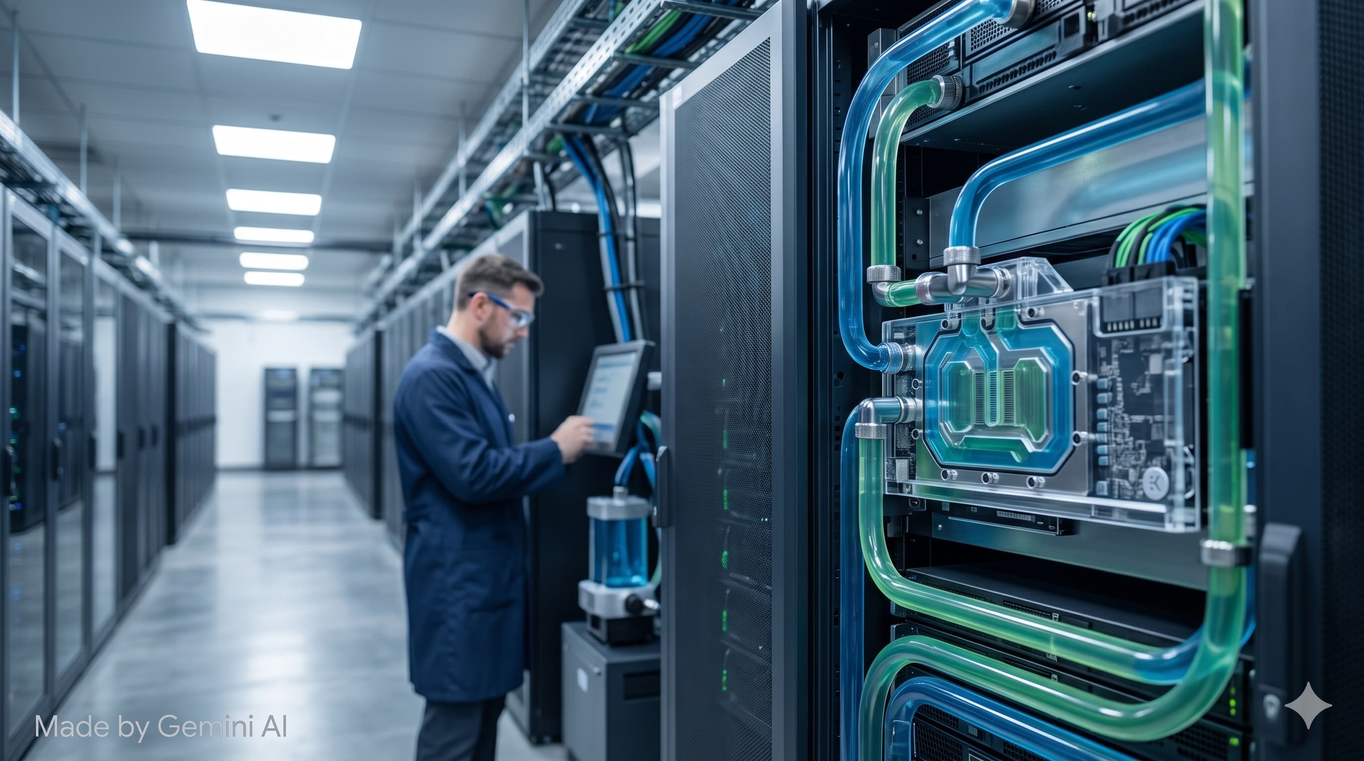 Data-centre liquid cooling