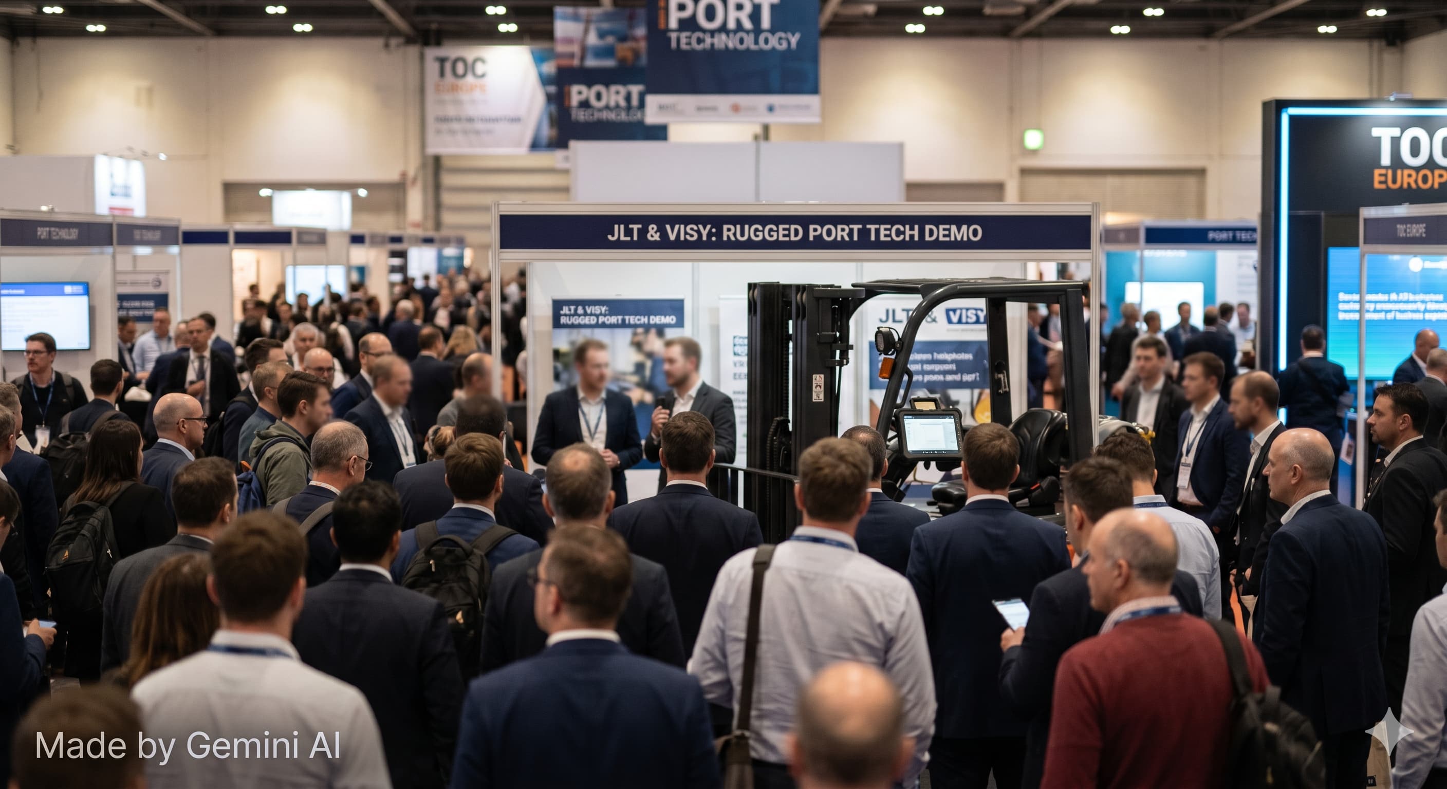 JLT and Visy rugged port tech demo