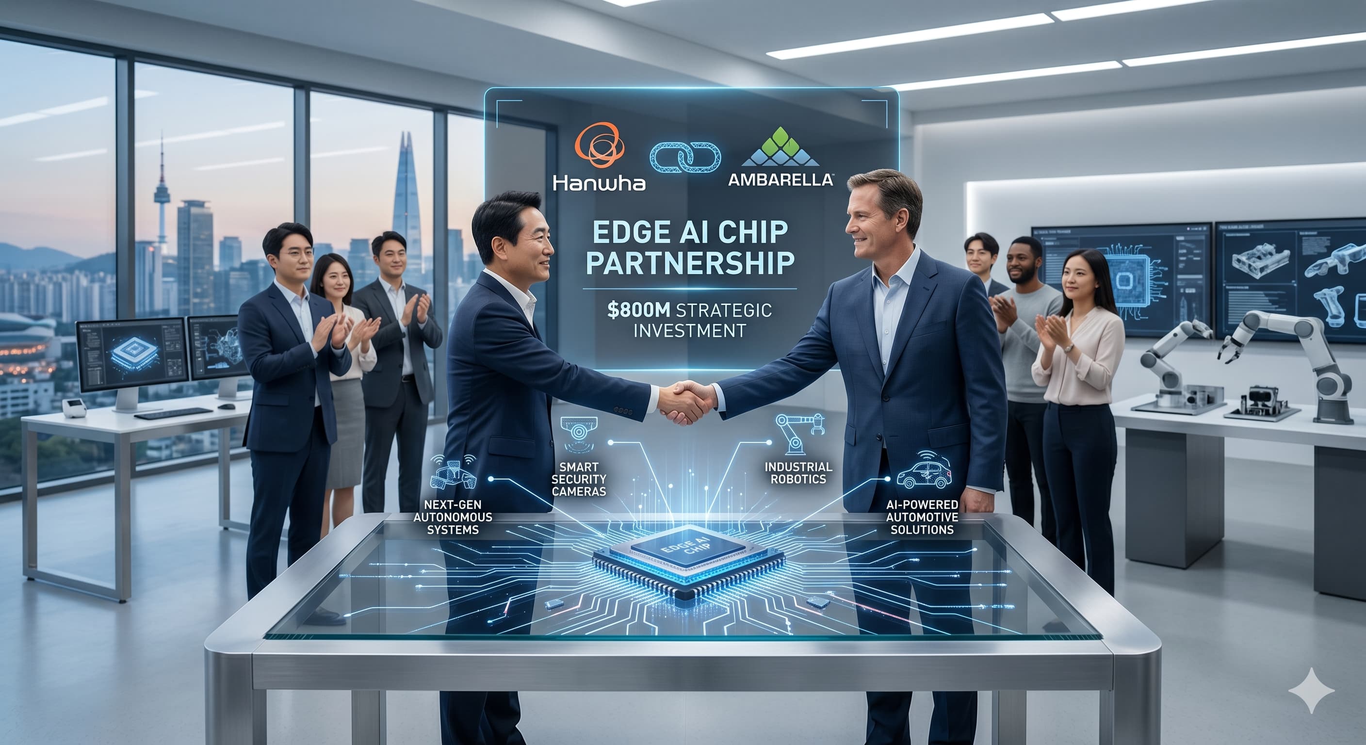 Hanwha and Ambarella