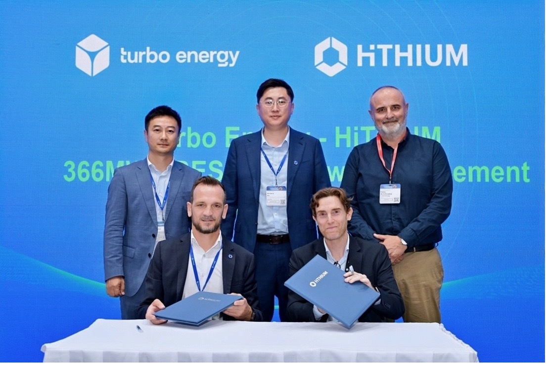 Turbo Energy and HiTHIUM deploy 366 MWh AI storage across 15 sites
