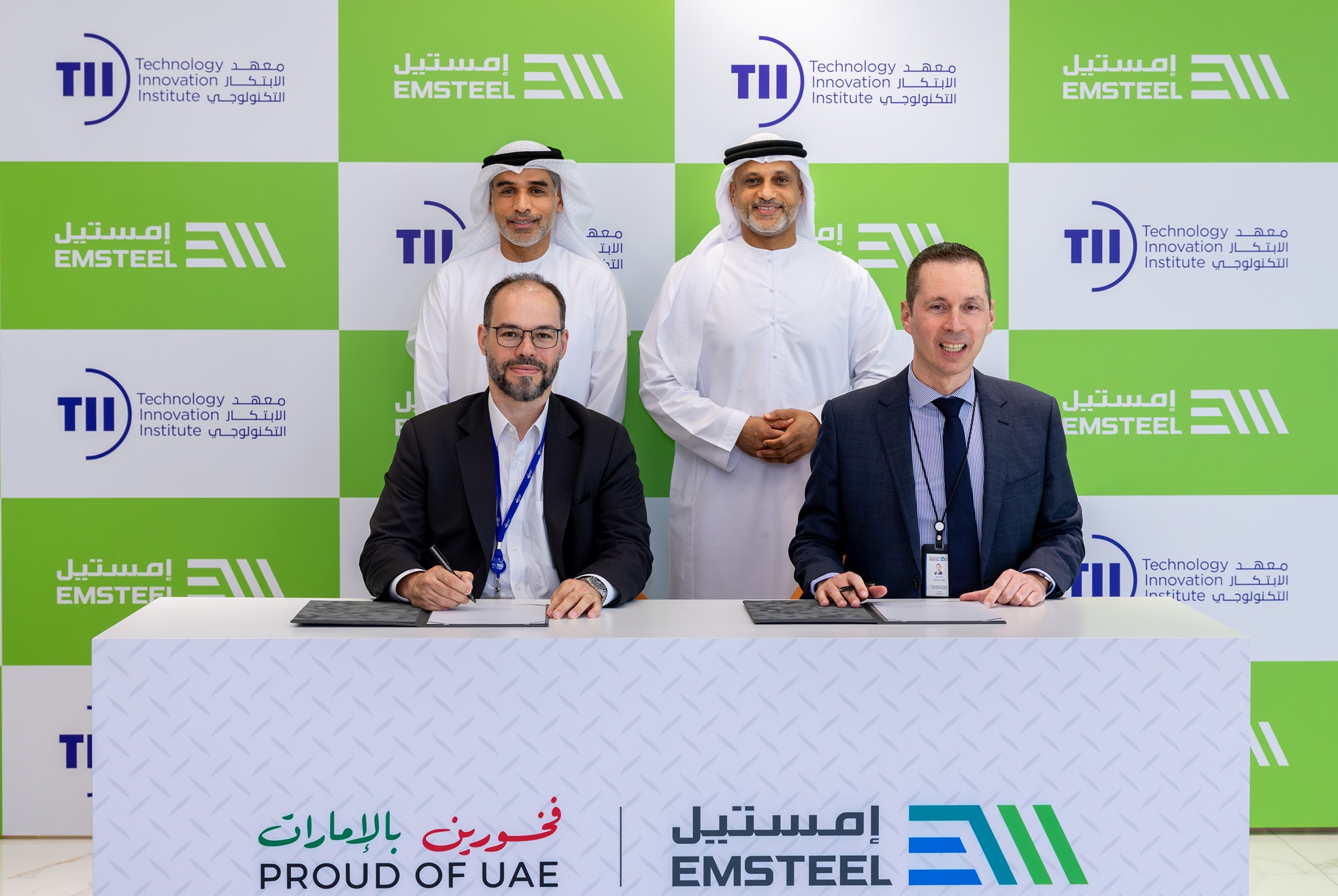 EMSTEEL and TII partner on high-strength rebar for UAE infrastructure