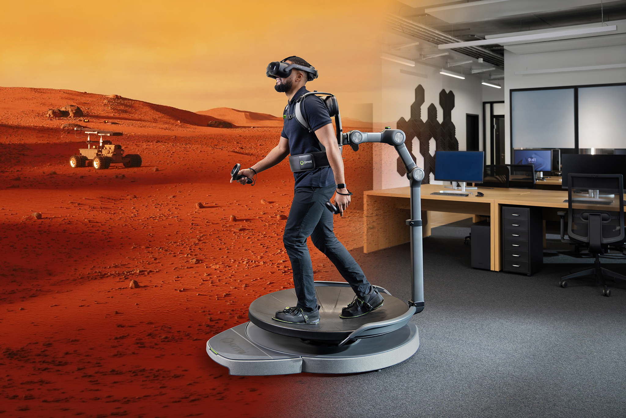 Virtuix Omni One selected for NASA Moon and Mars analog mission