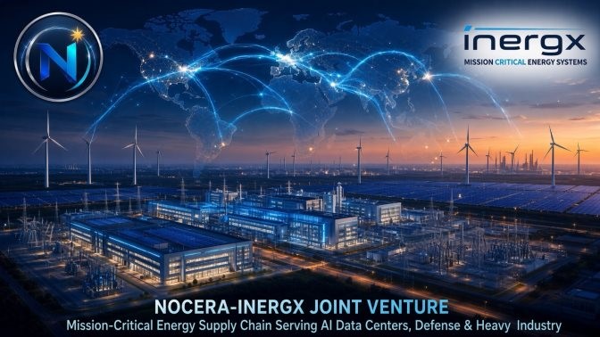 Nocera-INERGX joint venture targets AI data centre power supply