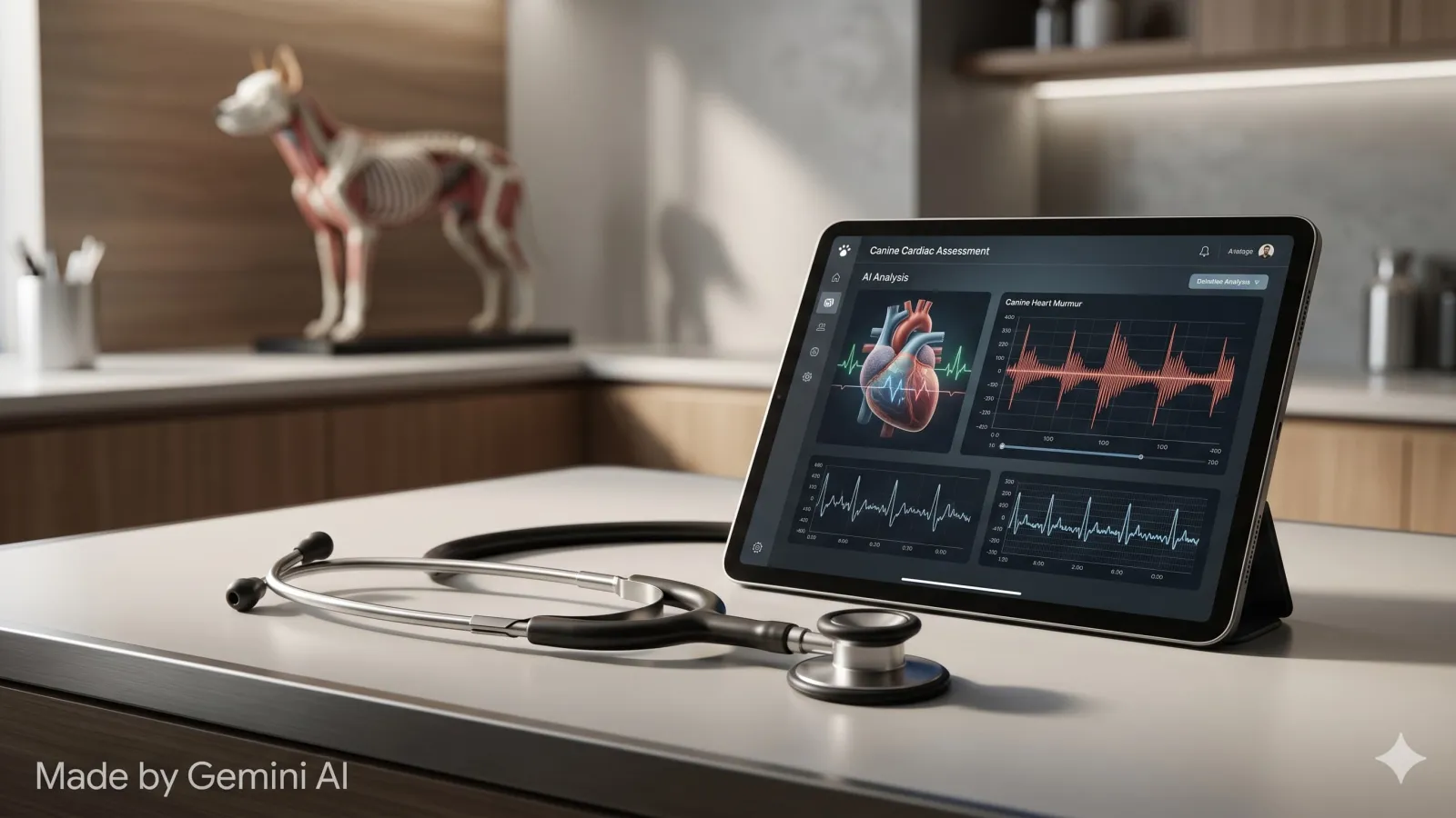 AI heart murmur tool for dogs
