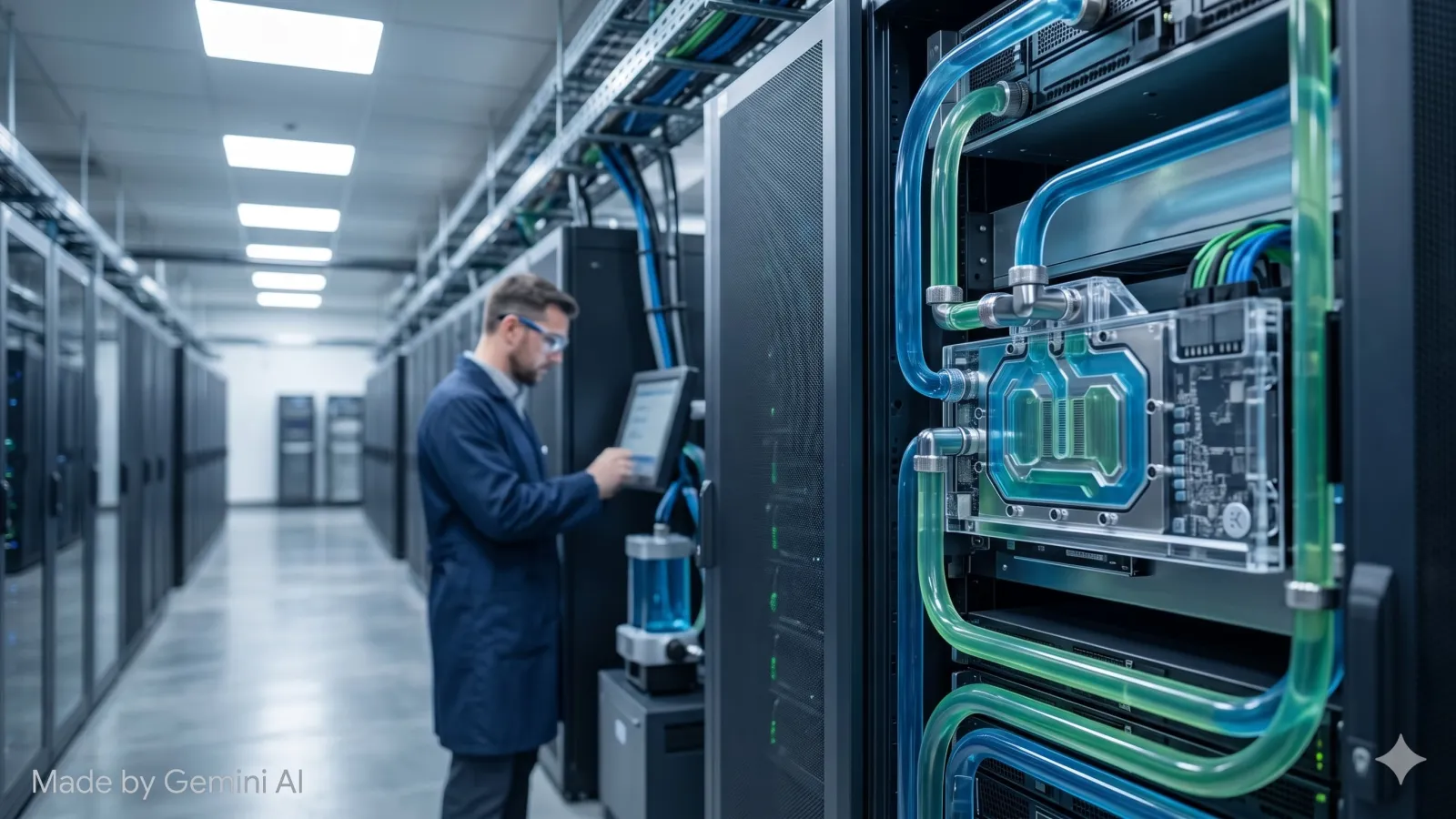 Data-centre liquid cooling
