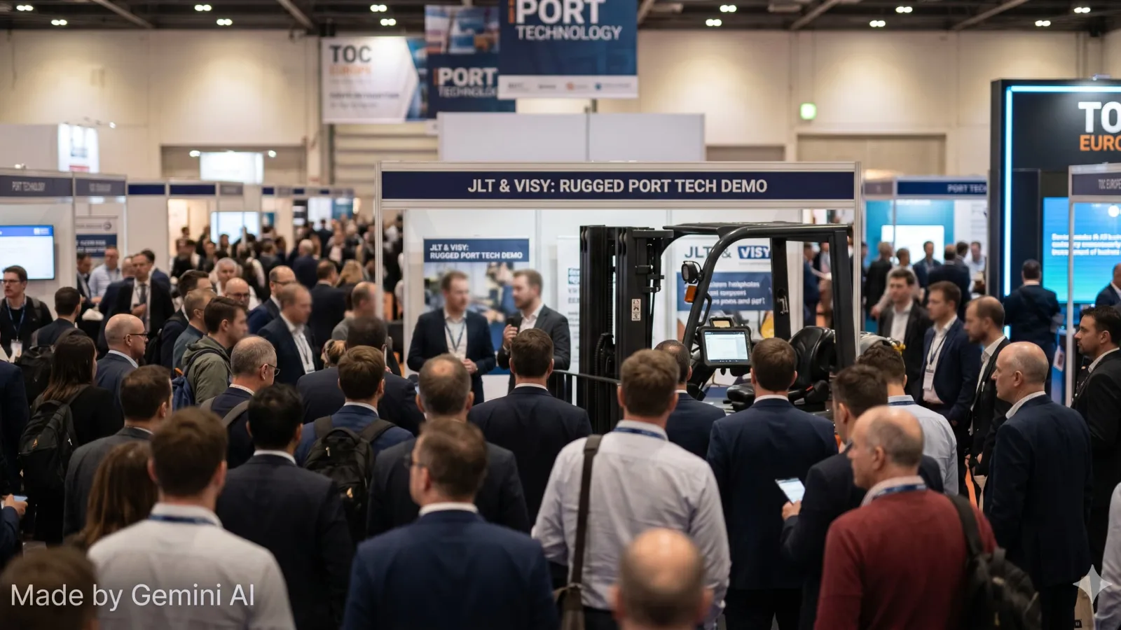 JLT and Visy rugged port tech demo