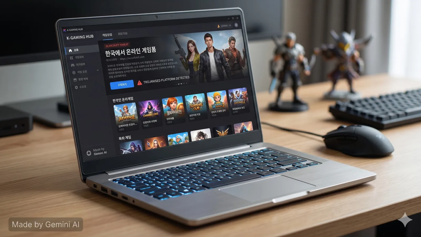 trojanised gaming platform
