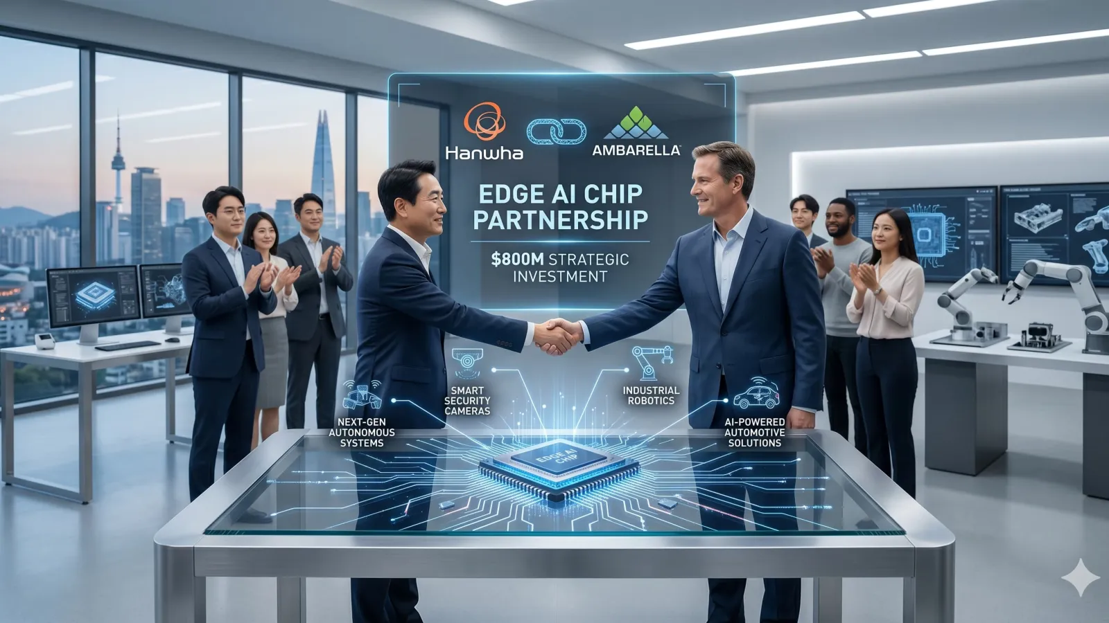 Hanwha and Ambarella