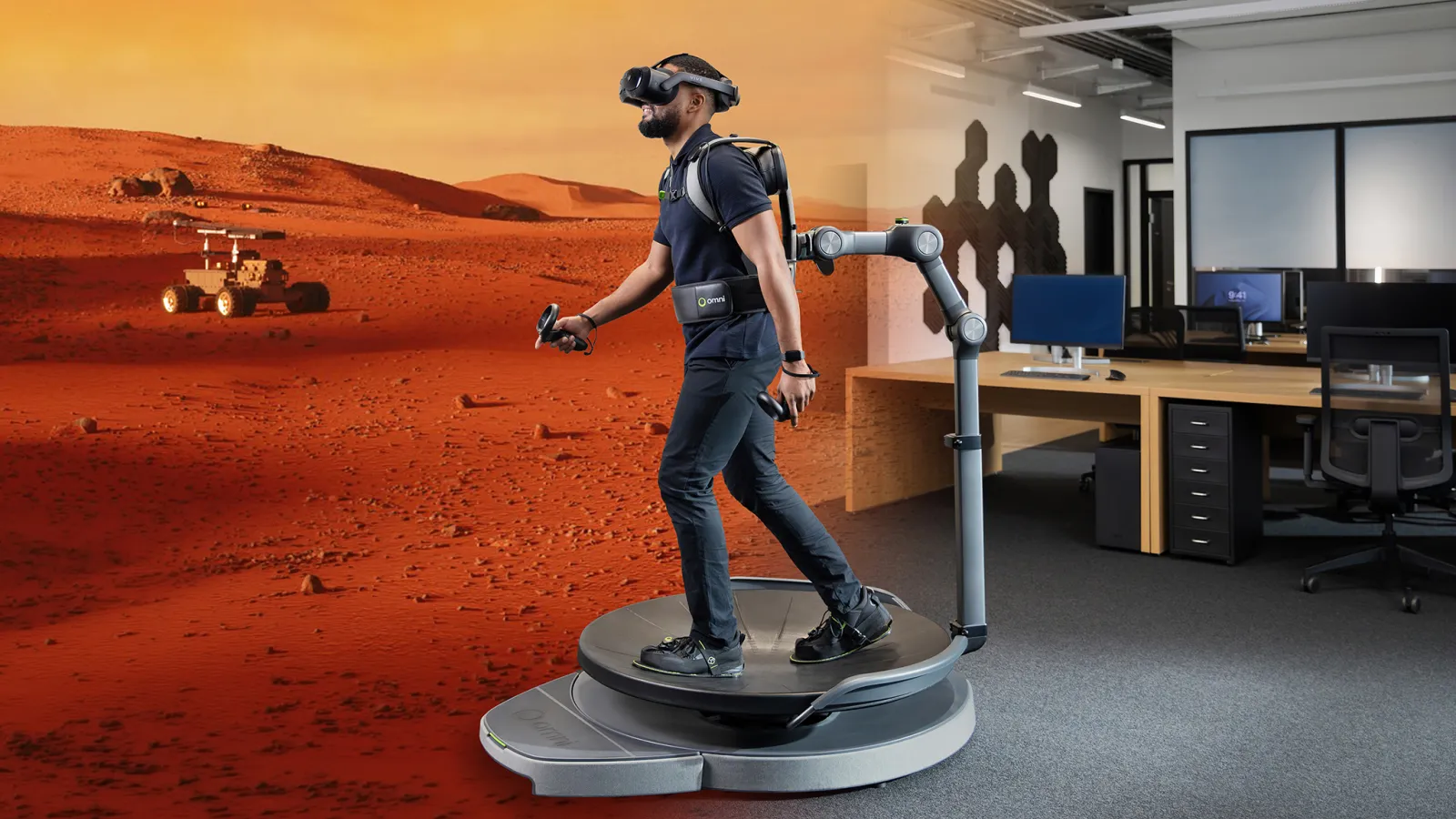 Virtuix Omni One selected for NASA Moon and Mars analog mission