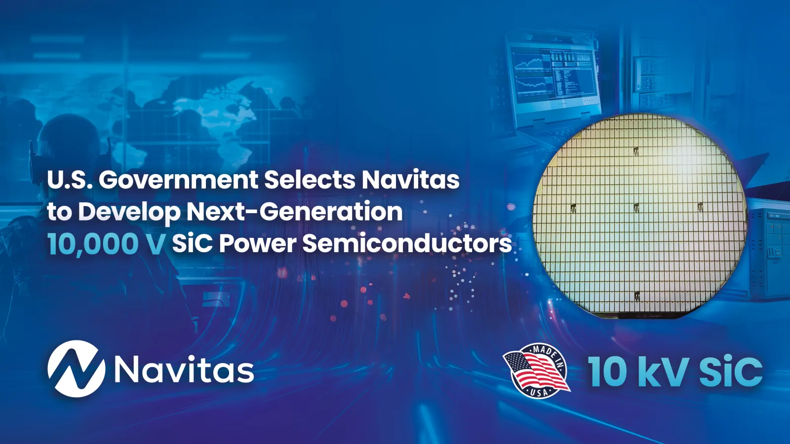 Navitas wins U.S. Army ALATTIS contract for 10 kV SiC semiconductors