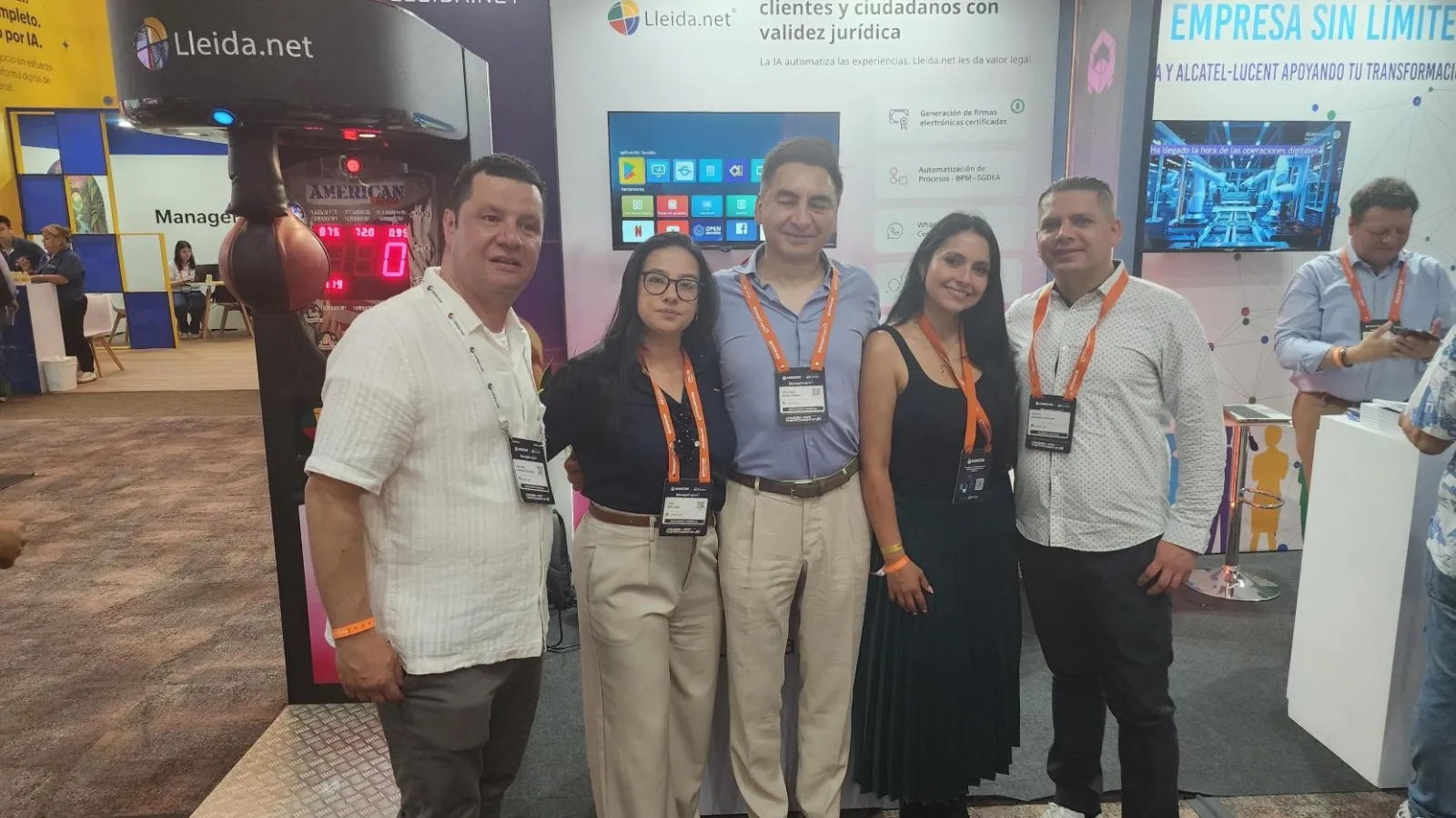 Lleida.net exhibits digital trust suite at ANDICOM 2026