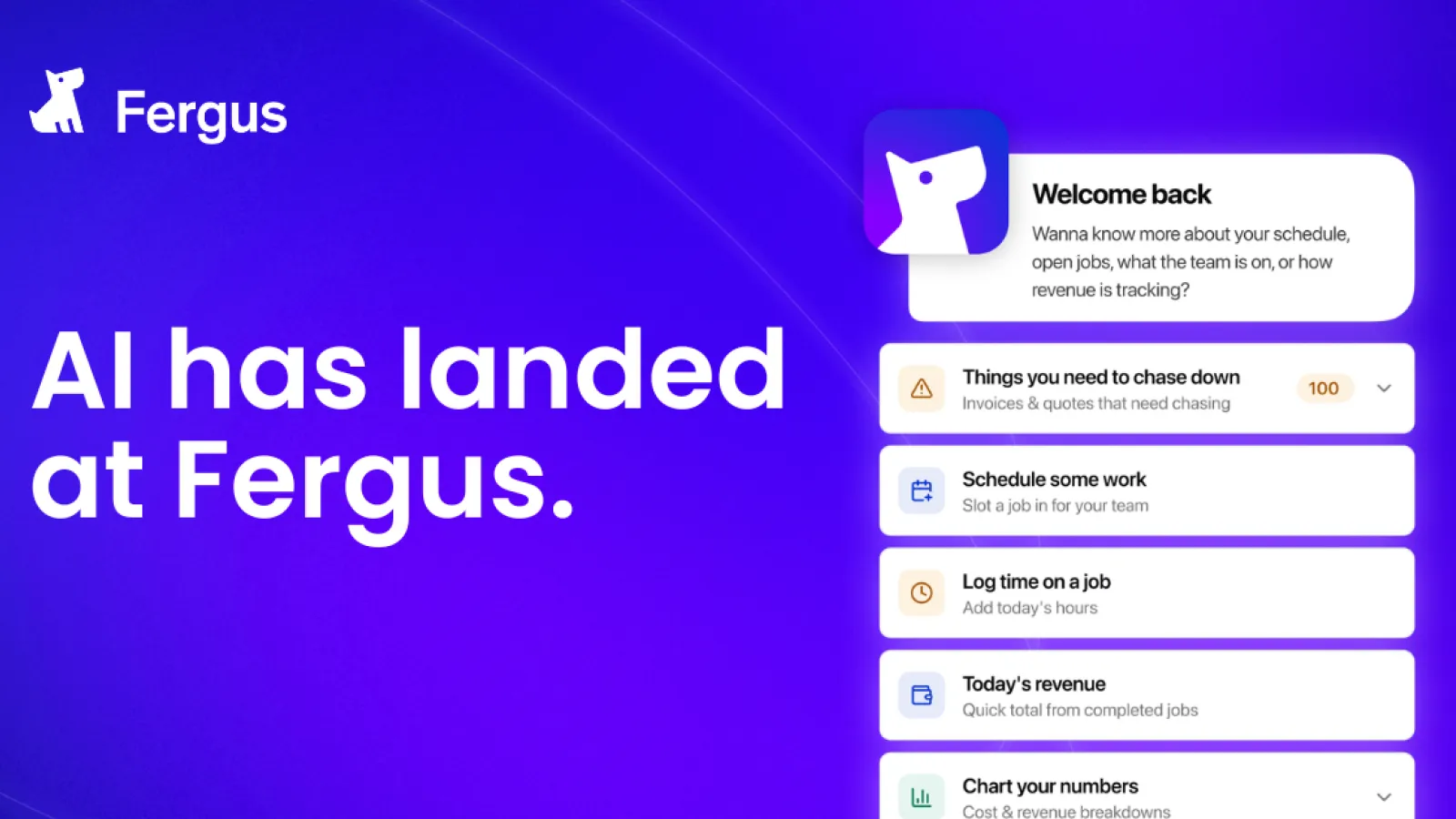Fergus adds AI assistant to job management platform for trades